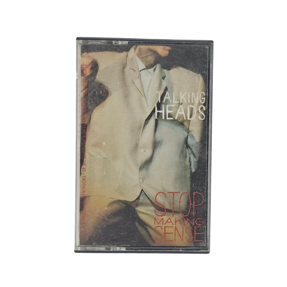 Talking Heads Stop Making Sense Live Tested Cassette Sire 1984